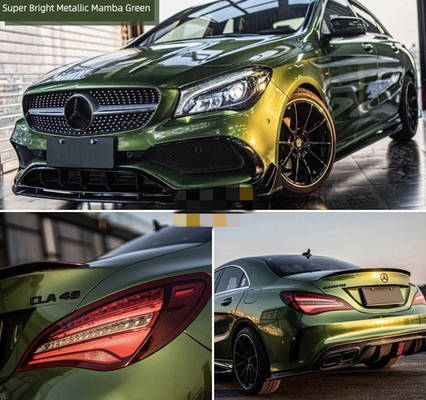 półwygodny błyszczący samochód Vinyl Wrap Gładka, nieporowata powierzchnia