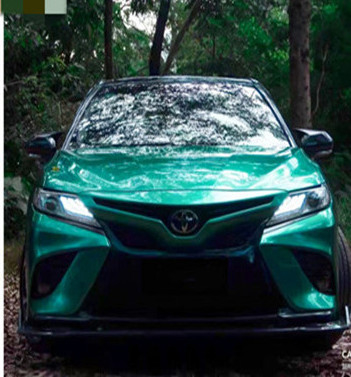 Powłoka metaliczny szmaragdowy połysk samochodowy Vinyl Wrap z ochroną przed zarysowaniami