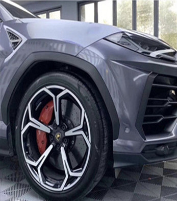 Szary połysk samochodowy Vinyl Wrap z wkładką uwalniającą PET bez pęcherzyków metalowej przestrzeni
