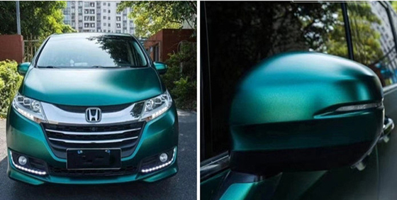 Electric Optical Emerald Matte Car Vinyl Wrap Technologia samoleczenia