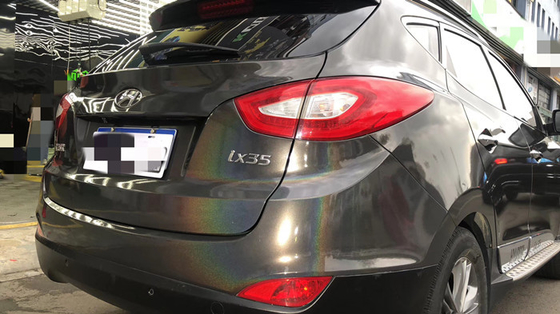 Laser Ash Grey Glitter Vinyl Wrap Air Release Sparkle Odporny na promieniowanie UV