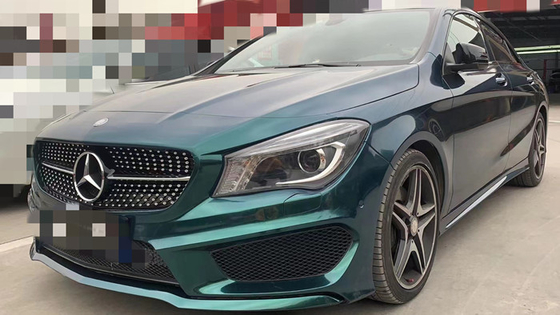 Samochodowy połysk Royal Dark Green Vinyl Wrap Odporna na zarysowania folia samochodowa 140gsm