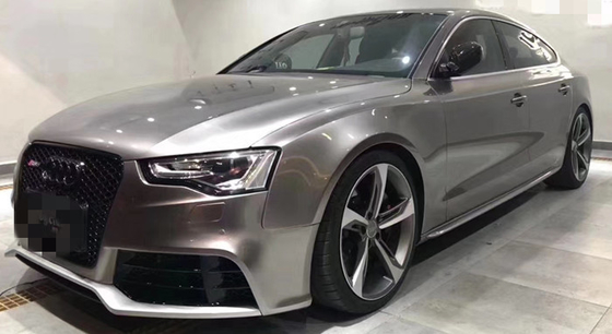 Battle Ash Grey metaliczny cienki błyszczący samochód Vinyl Wrap odporny na wilgoć