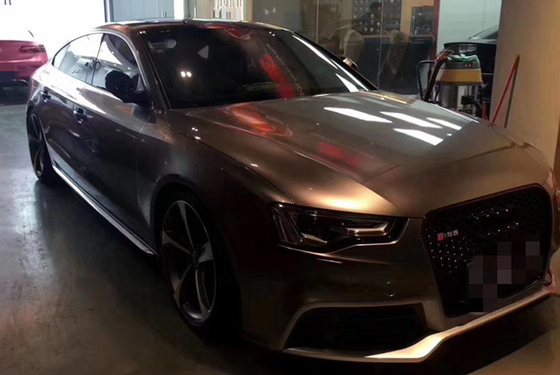Battle Ash Grey metaliczny cienki błyszczący samochód Vinyl Wrap odporny na wilgoć