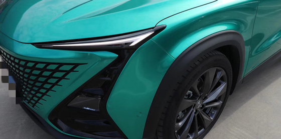 Lekki błyszczący samochód Vinyl Wrap Emerald Green do pojazdów awaryjnych