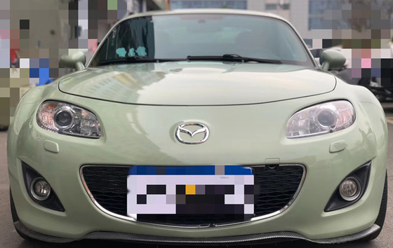Tolerancja ciepła Przesuwana folia samochodowa o bardzo wysokim połysku Khaki Green Automotive Vinyl Wrap