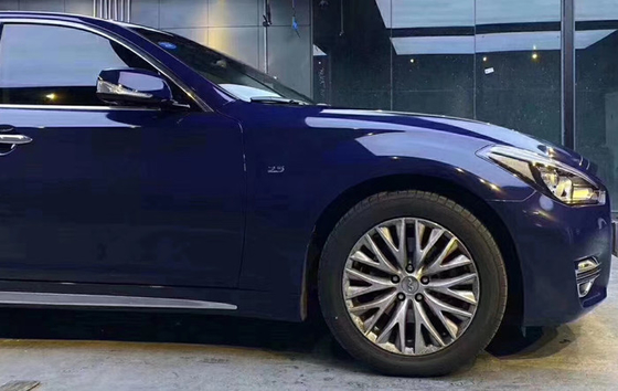 Midnight Blue 140gsm High Gloss Car Wrap Vinyl Block Światło ultrafioletowe