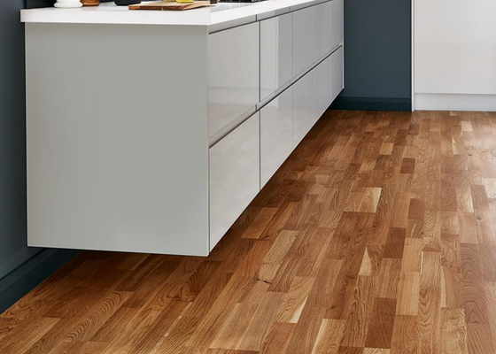3 Strip Oak Wood Grain Dekoracyjna folia laminowana 1,2 mm samoprzylepny winyl do mebli