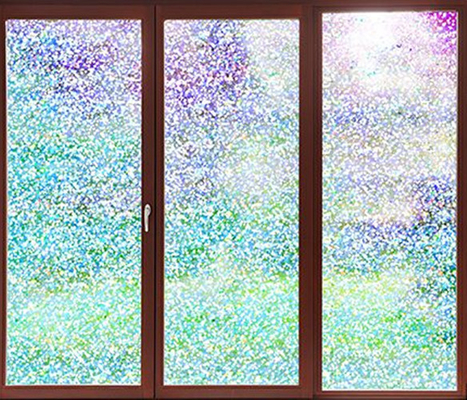 Ekran prywatności Dekoracyjne szkło okienne Film Dichroic Dots Pattern 1.22Mx50M
