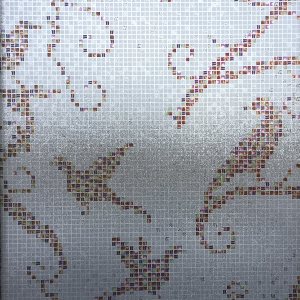 Bird Mosaic Privacy Samoprzylepna Statyczna Folia Okienna Do Dekoracji Szkła